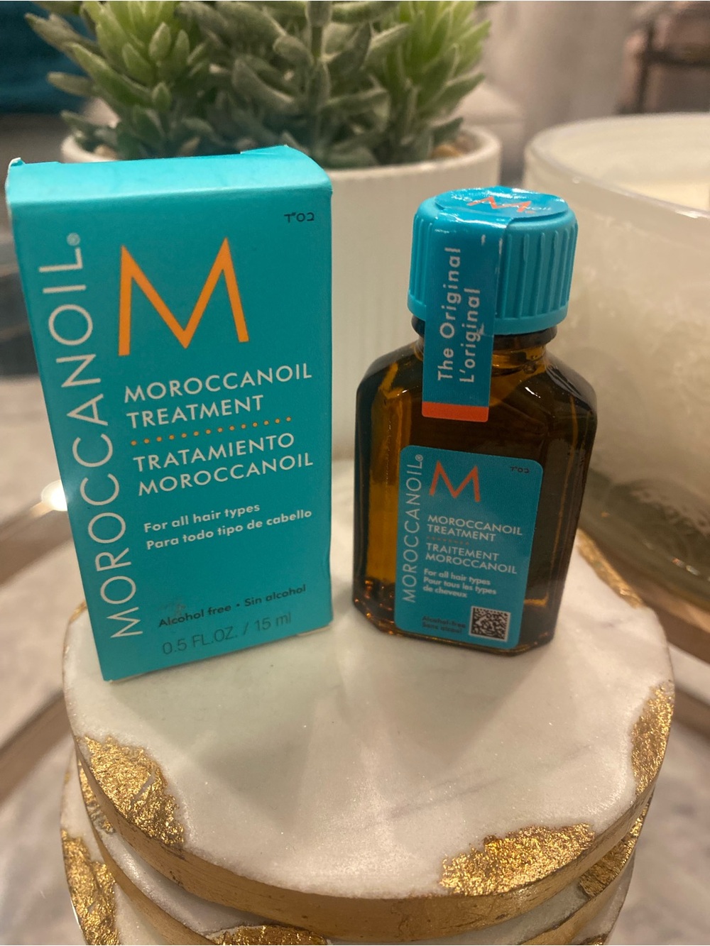 Moroccanoil Treatment Original Hair Oil mini .5 fl oz size New
